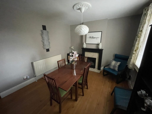 Dining area of a 2 bedroom property available to rent with The Lettings Cloud located on Spring Gardens Terrace, Padiham